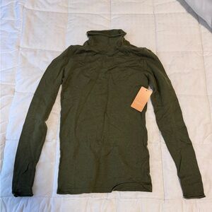 Cashmere Olive Green Sweater, new
